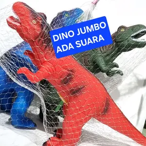 mainan dino dinosaurus TIREK TIRANOSAURUS JUMBO KARET ADA SUARA - DINO JUMBO 1S