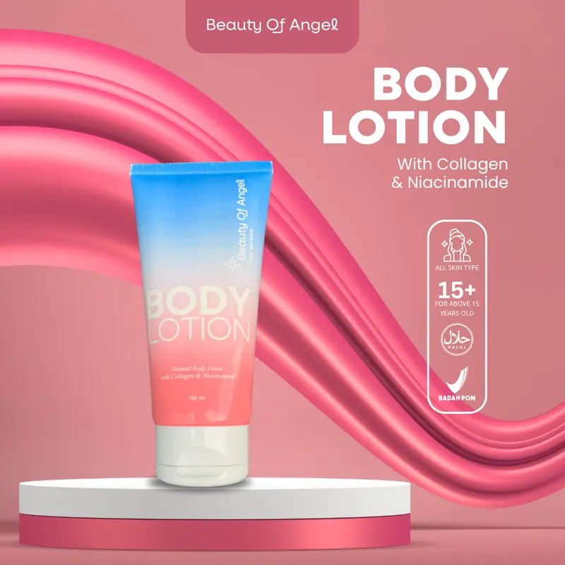 [ BISA COD ] PAKET HEMAT BODY LOTION + GLOW SOAP 40G Beauty Of Angel Pencerah Kulit Perawatan Tubuh Mencerahkan Dan Melembabkan, Sabun Antiseptik Dengan Collagen, DNA Salmon, Retinol & Niacinamide Beauty Of Angel Sabun Batang Dan Body Lotion 4