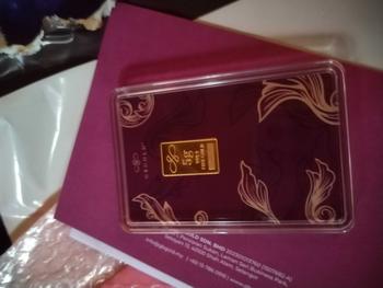 Product Review of GB GOLD Signature GoldBar 5g (Emas 999.9) from A**s 0