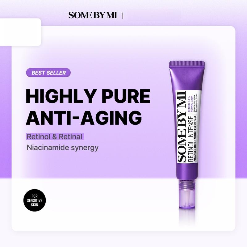 Kem mắt retinol mạnh mẽ cấp tiến ba tác dụng 30 ml | Retinol 0,1% + Retinal 1…