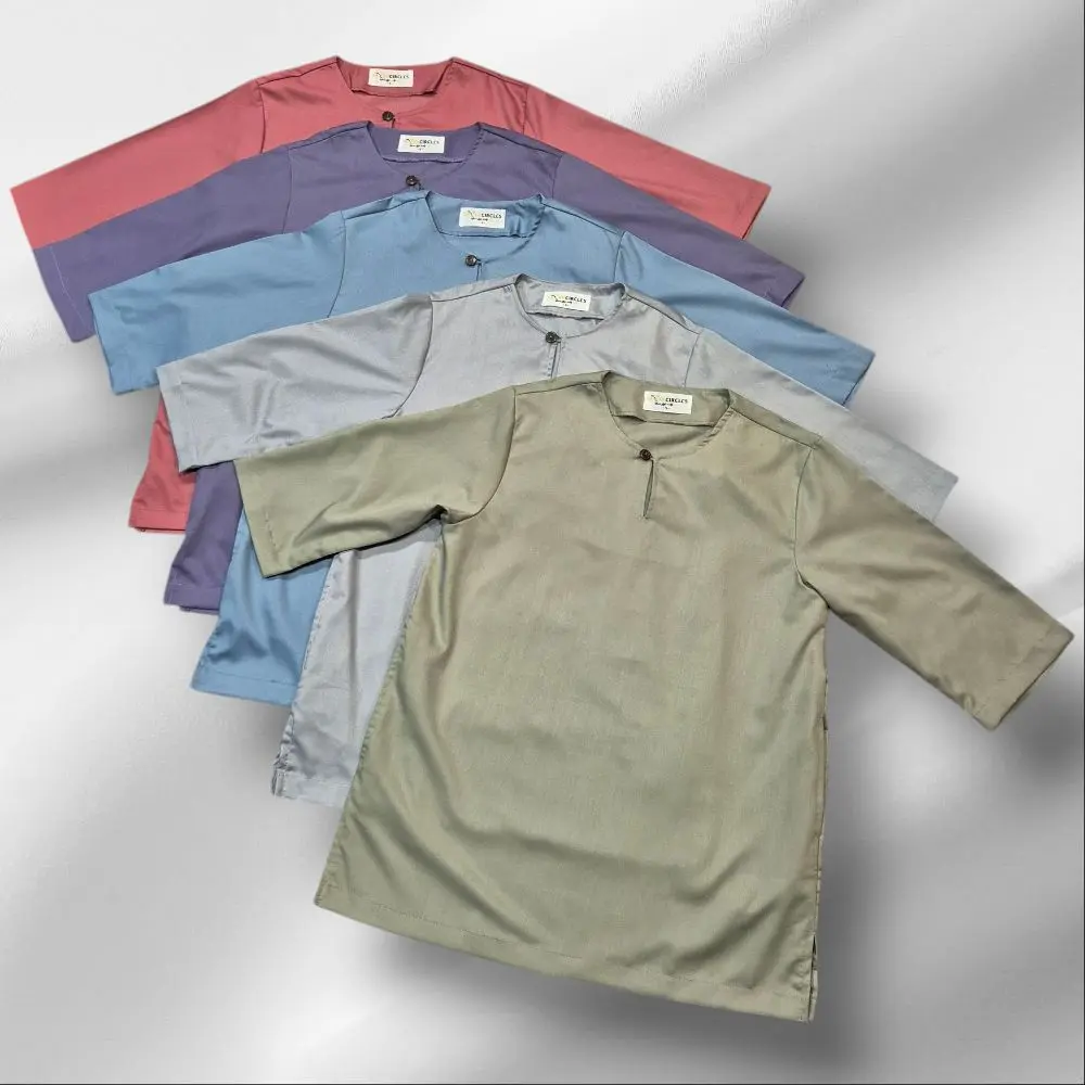 Kurta Collection - 3 Quarter Sleeved in Premium Cotton