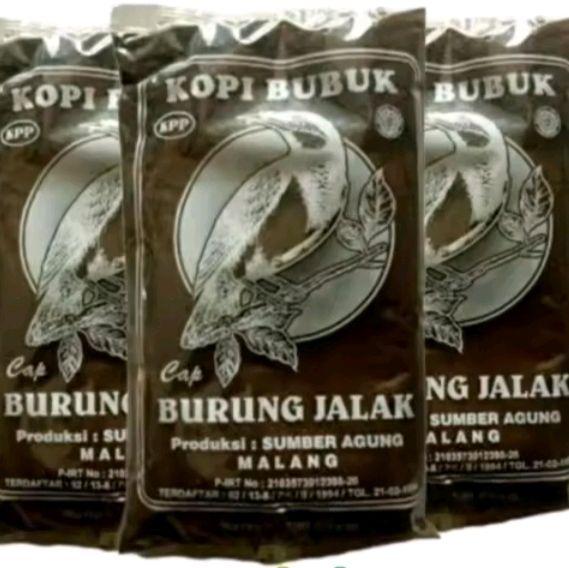 terlaris 5 bungkus kopi cap burung jalak/kopi murni tanpa campuran / khas malang 200 gram 4