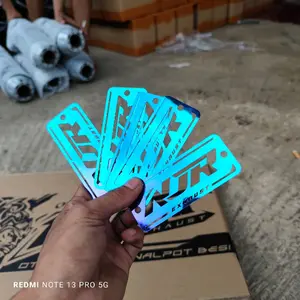 EMBLEM Logo Knalpot Original Njr Exhaust