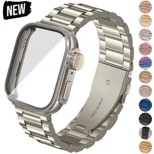 Ultra Case+Stainless Steel Band for Huawei Watch Fit 4 Pro 3 Strap Bracelet for Huawei Fit3 Fit4 Pro Accessories Metal Wristband