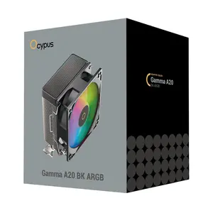 Ocypus Delta Gamma A20 ARGB Air Cooler Dual Heat Pipes Intel LGA 115X/1200/1700/1851