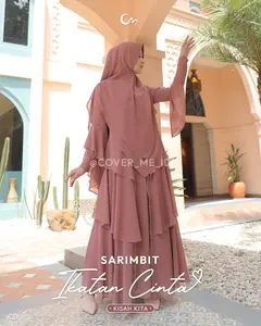 IKATAN CINTA DRESS COVERME BAHAN BABY DOLL CERUTY PAYET