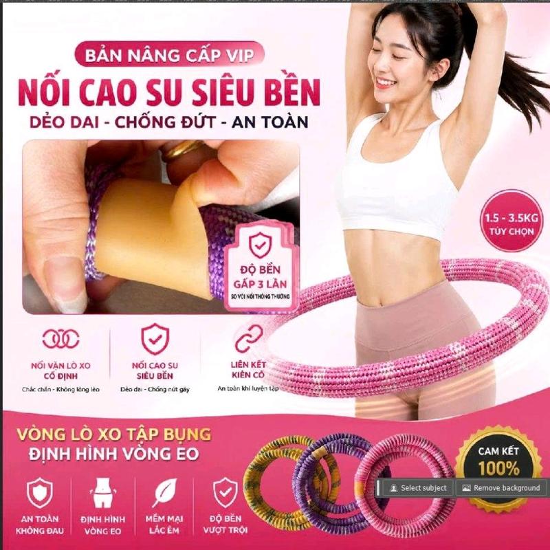 Vòng khủng 4,7kg -5kg2 nâng cấp bản to ,êm mềm dễ lắc (cho ng lắc giỏi 3kg rồi)