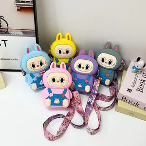 [Mskshop] Tas Selempang Anak Jelly Rubber/ Tas Bahu Anak Anti Air/ Kado Hadiah Anak Tas Mini