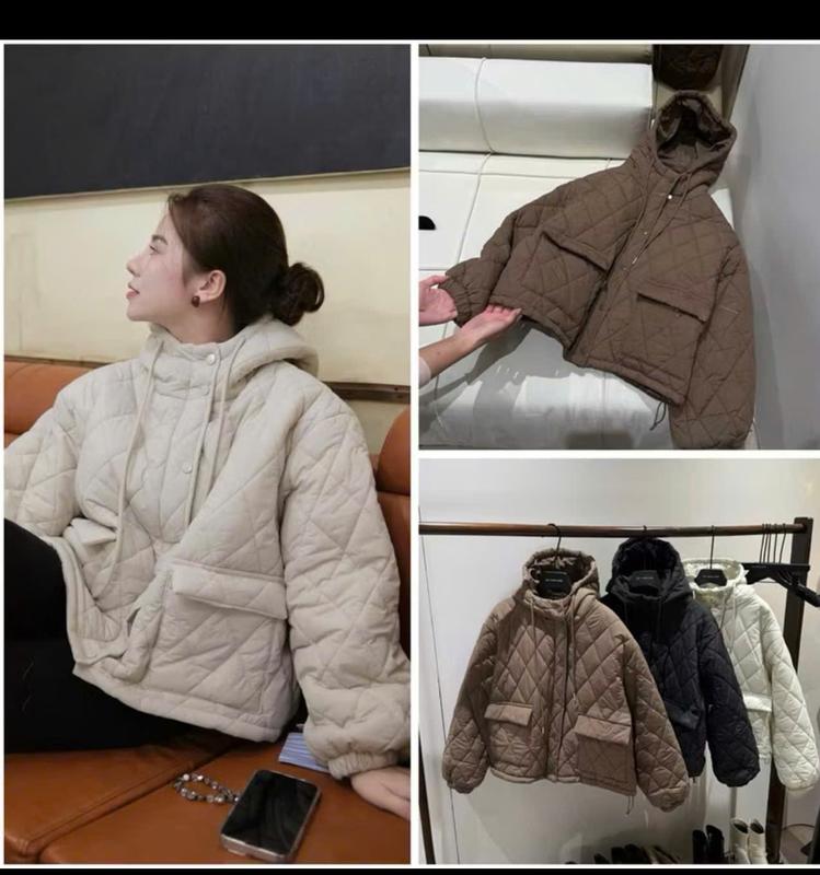 Ngắm Áo Phao Nữ Full Trần Siêu Nhẹ Trẻ Trung Cho Bạn Dưới 1m65 Và Dưới 60kg Thiết Kế Nắp Túi Độc Đáo