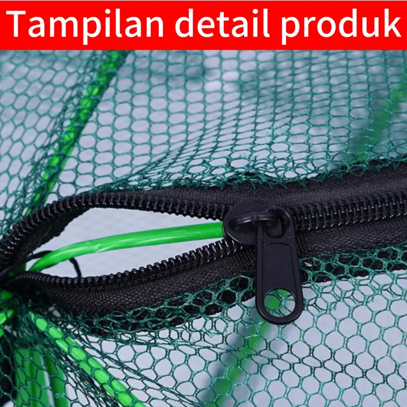 Merek Terkenal Phoenix Land Perangkap Jebakan Jaring Jala Prangkap Lipat Ikan Udang Kepiting Sungai Danau Laut Alat Pancing Fish Trap Net 6 8 10 Lubang 1