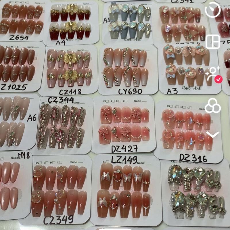 COMBO 3 BỘ NAILS CHARM ĐÁ ĐƯỢC CHỌN MẪU GHI CHÚ MA VÀO DON KÈM KEO NƯỚC VÀ KEO DÁN ĐẦY ĐỦ PHỤ KIỆN