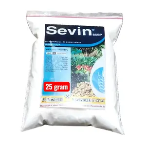 Sevin Racun belalang ulat kemasan Ekonomis repack 25 gr pengendali hama tanaman