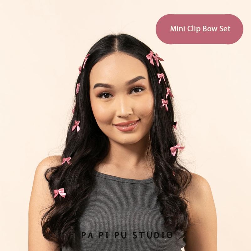 Best Seller Papipu Studio Jepit Mini Bow Jennie Set 8 Pcs Jepit Pita Korea  Jennie Mini 6