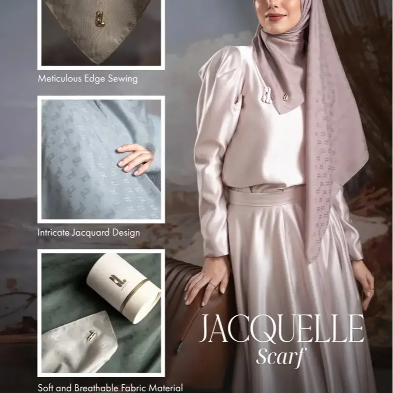 HEYLOCAL JACQUELLE SCARF - HIJAB SEGI EMPAT 6