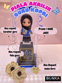 Gambar Kado Hari Guru Piala Akrilik Hari Guru Bu Guru Cewek Spesial Request Foto Guru Nama Custom Ucapan - Guru Cewe non Hijab dari Bonekahandmadesukasuka Kab. Sukoharjo 4 Tokopedia
