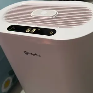 【SPECIAL PROMO】Simplus Dehumidifier + Air Purifier C9 Dual-Core 650ml/Hari Dehumidifikasi Efisien Tangki Air Besar 2,5L Mode Tidur Dengan Kotak Magnetik Diffuser Aroma Citrus & Woody untuk Kamar Tidur Lemari Baju Ruang Tamu Mengurangi Kelembapan CUSH009-1