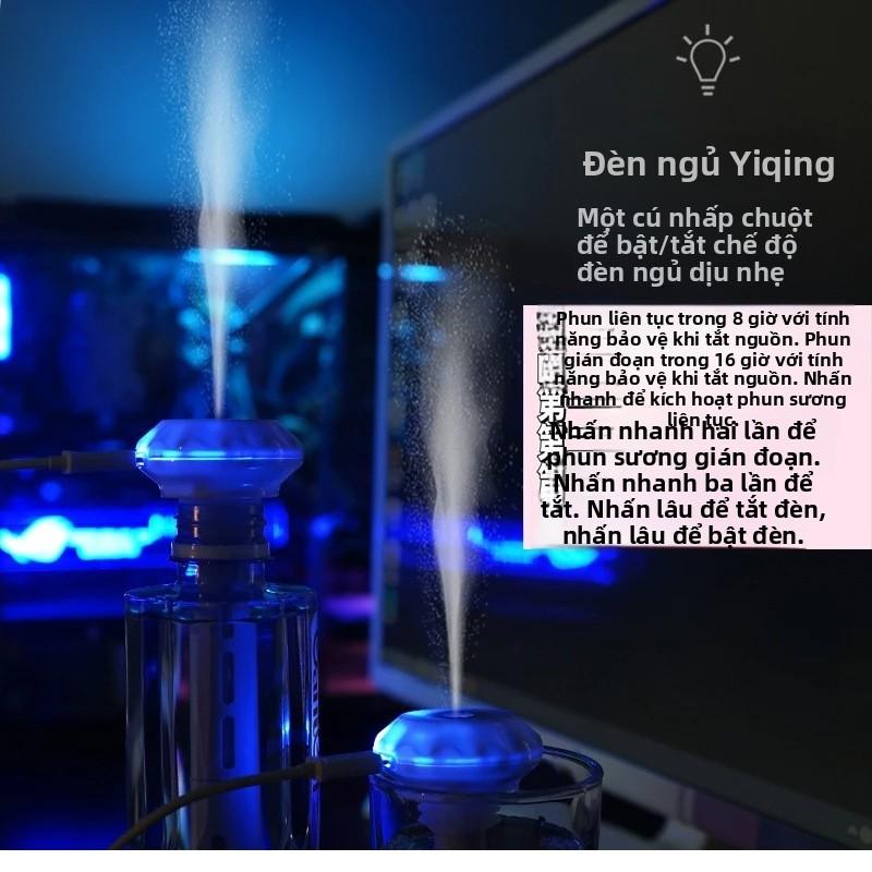 Máy tạo độ ẩm bằng nước khoáng di động, phun sương lượng lớn, dành cho sinh…