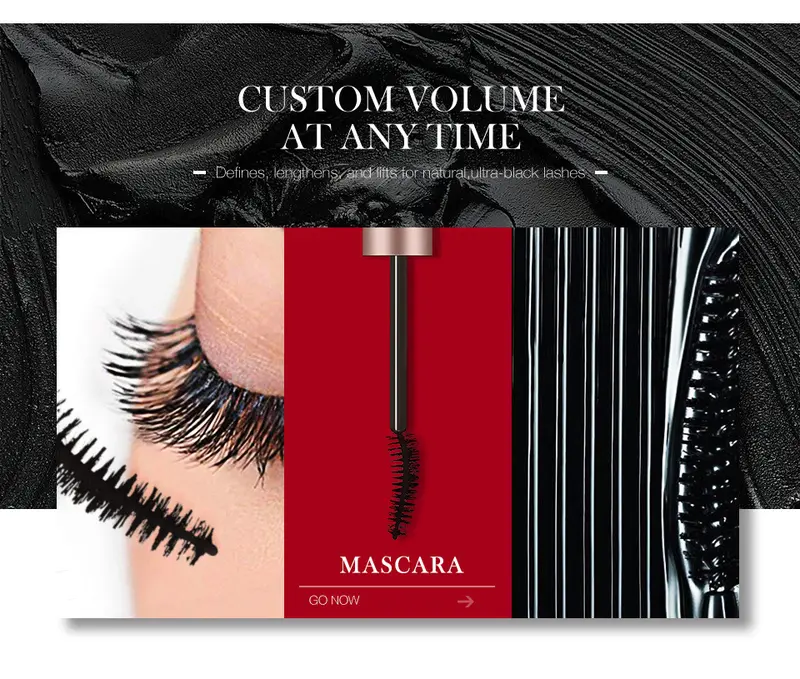 Maskara O.TWO.O Waterproof Tahan Lama untuk Bulu Mata Lentik dan Hitam - Mascara 5