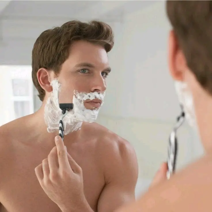 Alat / Pisau Cukur Kumis & Jenggot isi 10Pcs – Tajam & Awet | Silet Cukur Tanpa Refill, MURAH!!  Pencukur 1