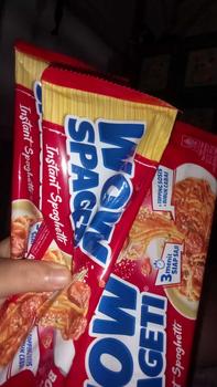 Product Review of spaghetti Wow mie instan terlarissss Noodles Food from R**n 0