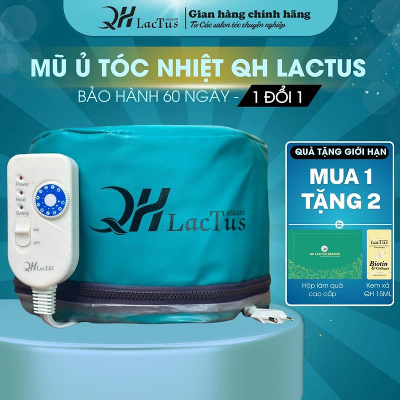 Mũ ủ tóc nhiệt QH Lactus season Máy hấp tóc cấp độ 9 cấp độ Mũ ủ hấp tóc tại nhà chuẩn salon hấp dầu 50w
