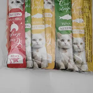 OYISI 10~150pcs Camilan Kucing Premium /Makanan Kucing Basah /  Camilan Kucing Penambah Berat Badan  / Camilan Kucing Basah dengan Tekstur Krim