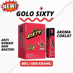 GOLO SIXTY Spray Pria Terbaru Harum Aroma Coklat