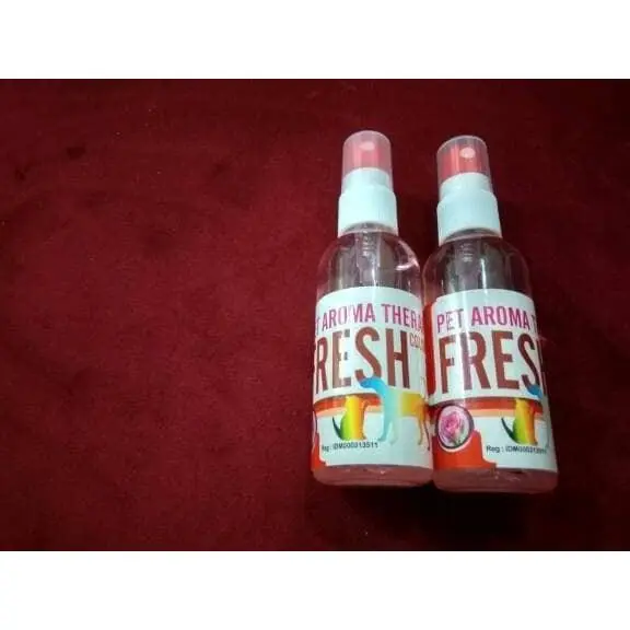 cologne fresh essential parfum kucing dan anjing - Hijau 2