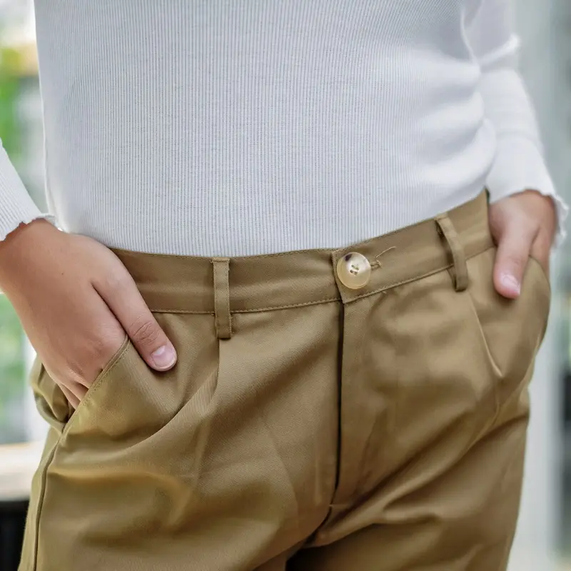BAGGY PANTS JUMBO XXL, 4L , 5L , AMERICAN DRILL / OFFICE PANTS / CELANA KERJA WANITA Panjang Kantor 3