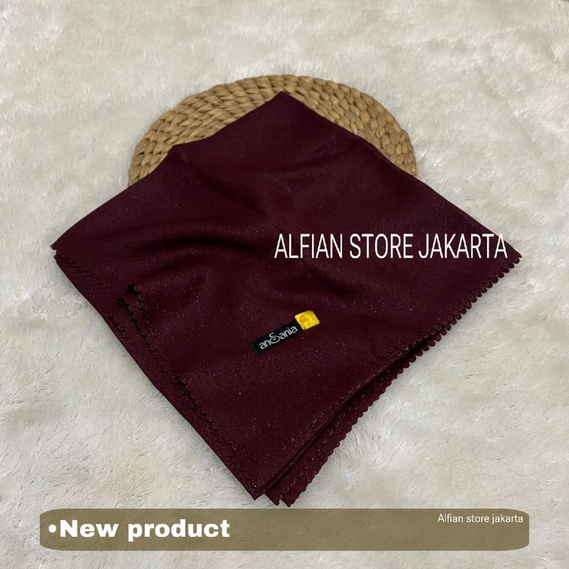 segi empat shinar glamor 110x110 cm Jilbab 1