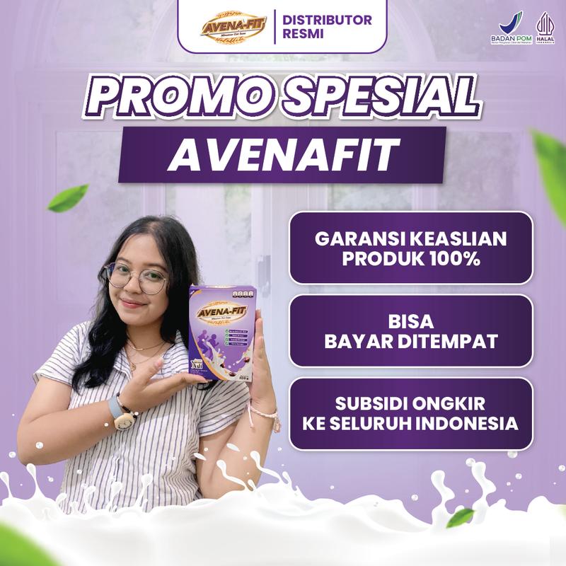 AVENAFIT 2 BOX - SEREAL OAT JAGA KADAR K0L3S DALAM TUBUH | BISA COD SUDAH HALAL MUI DAN BPOM - DISTRIBUTOR RESMI 0