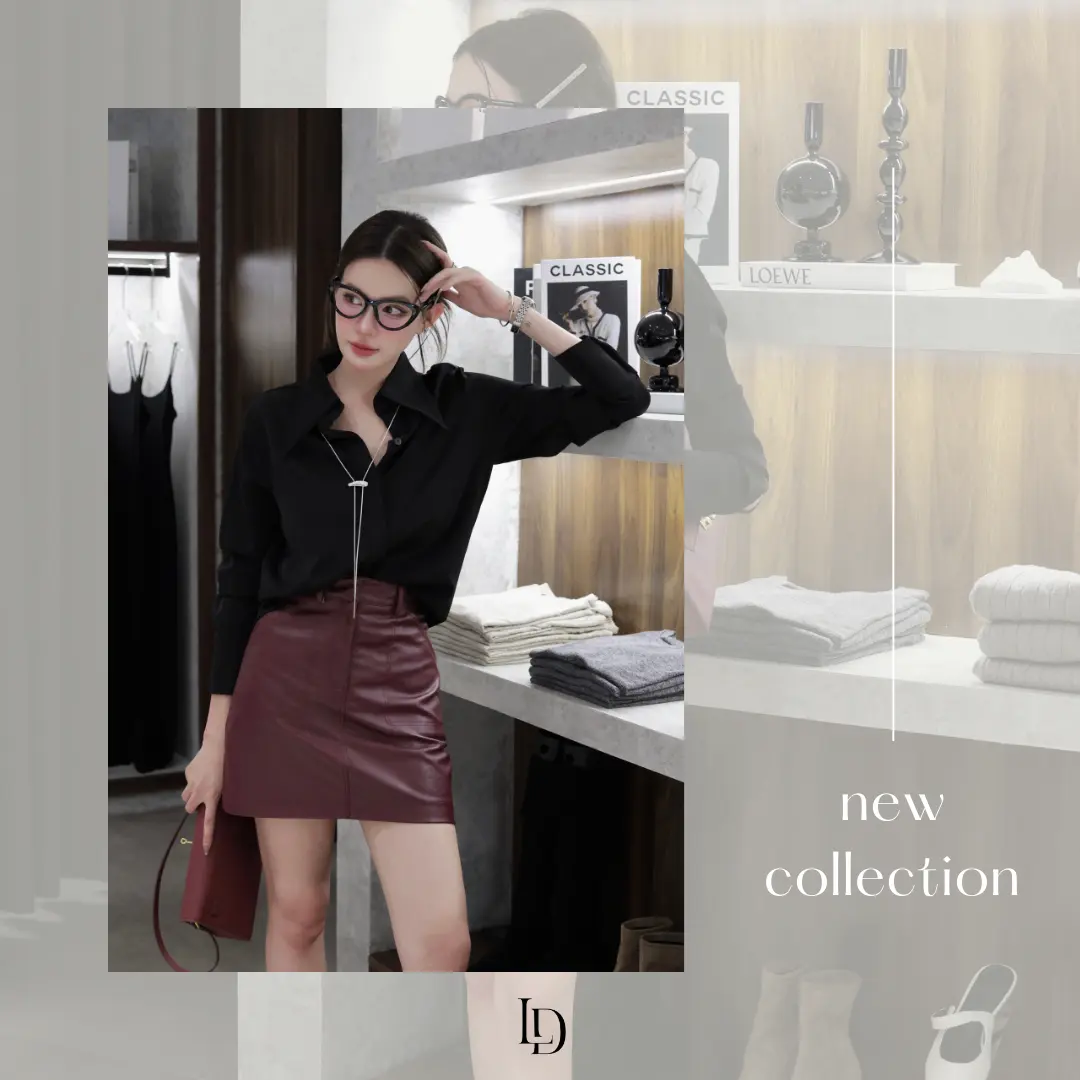 Áo Sơ Mi Nữ Lụa Hàn Châu Cổ Nhọn Công Sở Dễ Phối Đồ AO39 - Ladie Studio Thời Trang Nữ