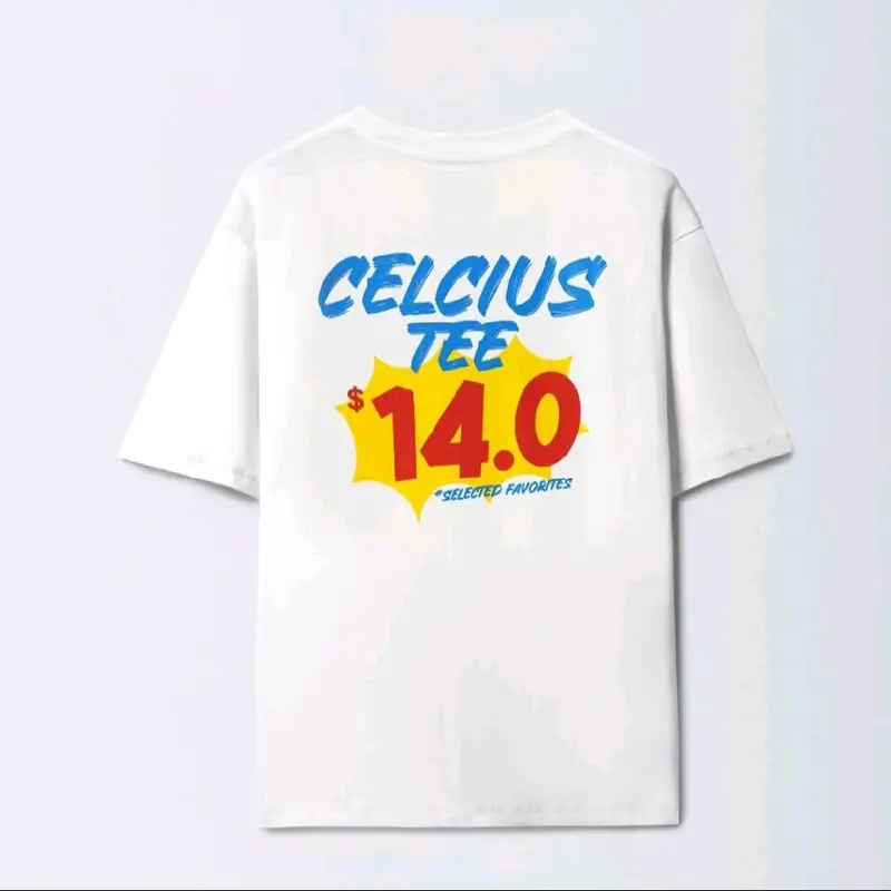 Kaos Distro Celcius Selected 14.0 White T-shirt Unisex 0
