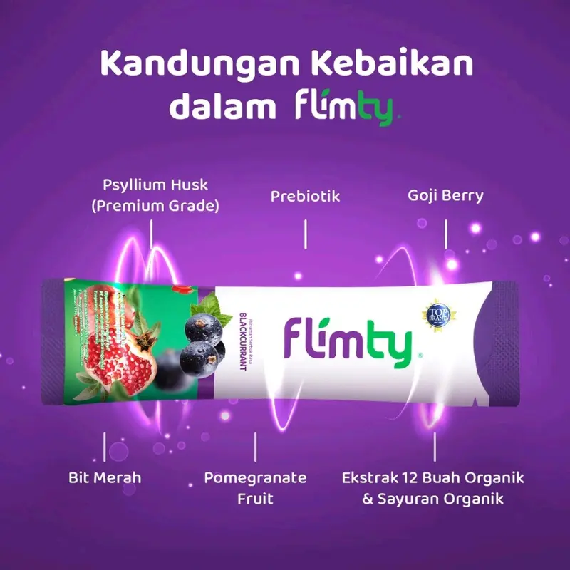 Flimty Fiber Original 1 Box 16 Sachet 1