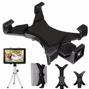 Universal Tablet Holder Mount 1/4 Screw Bracket Tripod Fleksibel untuk Berbagai Jenis Tablet dan Perangkat dengan Kestabilan dan Kenyamanan Dudukan telepon