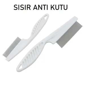 Sisir Kutu Sisir Kucing Anjing Anti Kutu Sisir Grooming Kucing