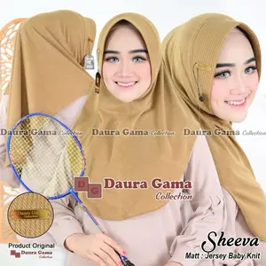 Bergo sporty  Jilbab sheeva daura gama sport knit