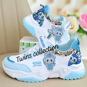 SEPATU SNEAKERS ANAK MOTIF LABUBU SIZE 26-35 SEPATU SEKOLAH TK SD TERBARU