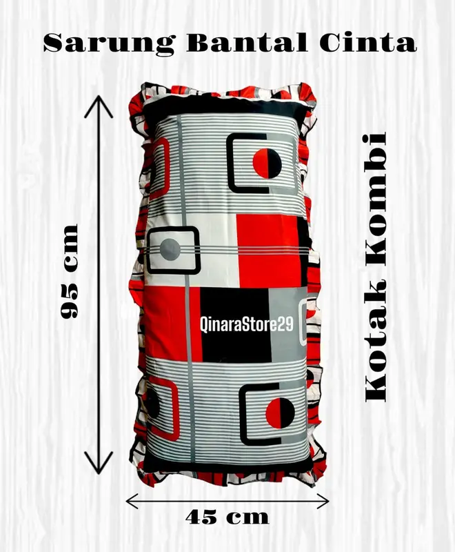 TERMURAH Sarung Bantal CINTA JUMBO RENDA Ukuran 45x95cm Motif Terbaru Bahan Katun Polymicro Halus Gambar Tidak Luntur 7
