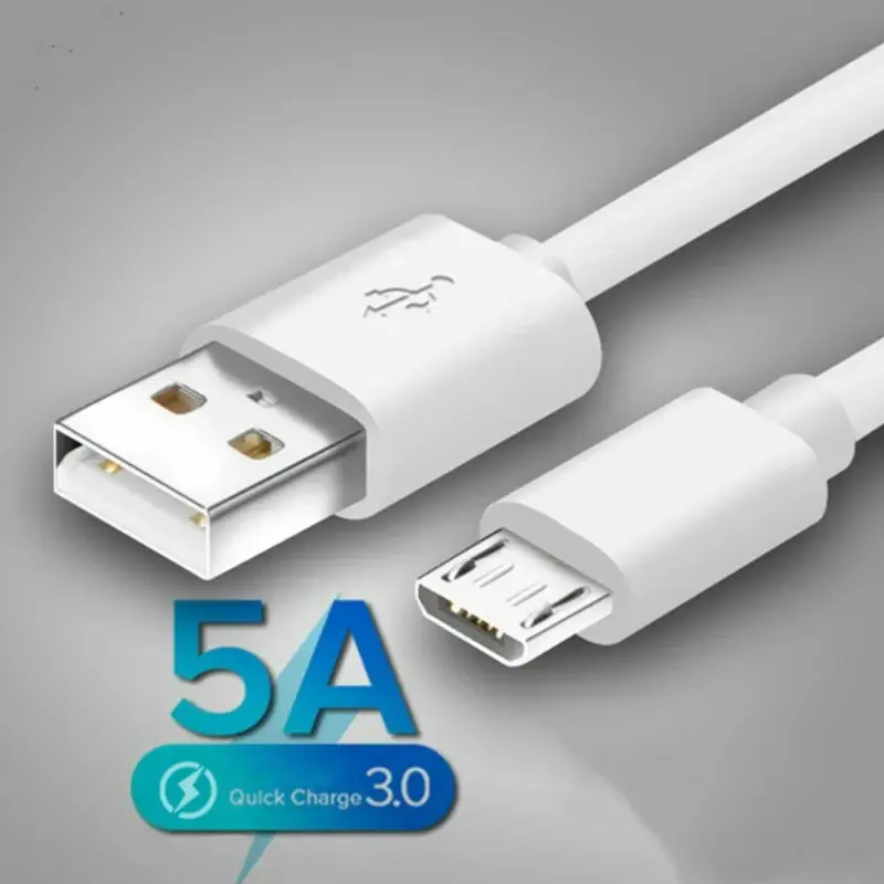 Long Charging Data Cable  Compatible Android  Smartphone Universal Cable 0.3M 1M 1.5M 2M 3M 5M 10M Durable Micro USB Data Sync Charger Cable / Fast Charging Data Cable Cord / Charger Cable
