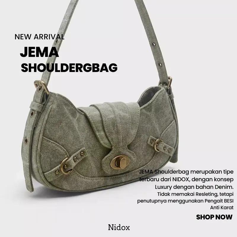 Nidox - JEMA Shoulderbag Denim 0