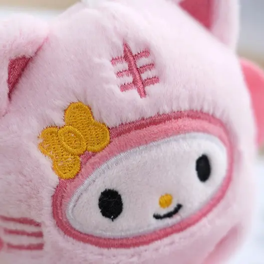 Dây Chuyền Chìa Khóa Sanrio, Đồ Chơi Nhồi Bông Mềm, Kuromi Và Melody Dễ Thương, Móc Chìa Khóa Thú Nhồi Bông, Mặt Dây Chuyền Túi Sách Hoạt Hình, Phụ Kiện Trang Trí Nhà Cửa Sanrio, Búp Bê Nhồi Bông Thích Hợp Làm Quà Tặng Bé Gái, Women Titan 2