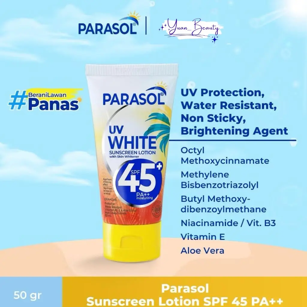 Parasol Spf 45 PA++ Waterproof