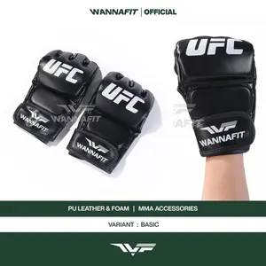 WANNAFIT Sarung Tinju MMA | Boxing Gloves Muay Thai Taekwondo | Peralatan Tinju & Bela Diri