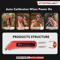 Gambar Otoproject - Car Tire Pressure Gauge Digital 001 | Alat ukur tekanan ban digital, Pengukur tekanan ban portable dari Otoproject Kab. Tangerang 3 Tokopedia