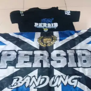 Bendera Bobotoh Persib Bintang 5 Full Printing Bahan TC Import Tahan Air Tidak Mudah Luntur untuk Penggemar Persib Bandung