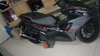 Product Review of Knalpot Original Omman Model Nmufler Emblem Suara Ngbas Adem Cocok Buat Beat Vario Mio Pcx Nmax Racing Motorcycle Tameng Foto from i**5 1