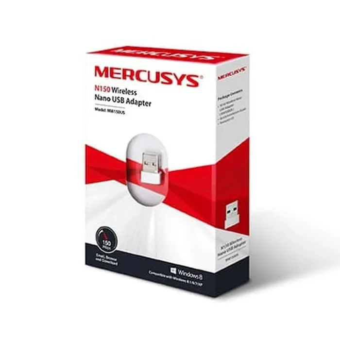 Mercusys MW150US 150Mbps Nano USB Wireless Adapter 0