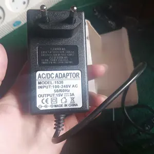 ADAPTOR 15V 2A / 15V 3A / AC POWER ADAPTOR / CAHRGER SWITCHING POWER SUPPLY 15V 3A Laptop Computer Kabel