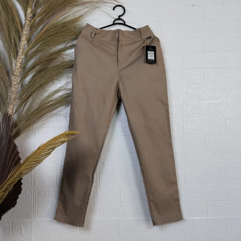 Celan Panjang Wanita Baggypants Katun Twill Combed - Bahan Halus dan Adem, Melar dan Tidak Mudah Kusut 2